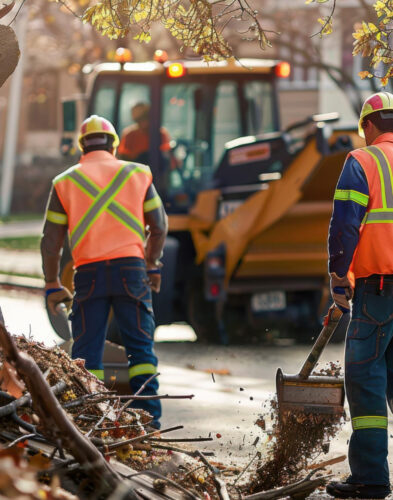 Obsługa terenów zewnętrznych i terenów użyteczności publicznej. Sprzatanie, zamiatanie, odśnieżanie, pielęgnacja zieleni.